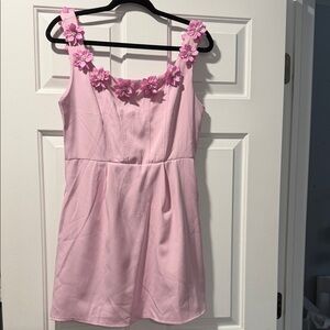 Pink Floral Dress